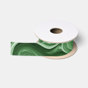 Ruban En Satin Peinture marbrée Couleurs de Noël Enveloppement ca