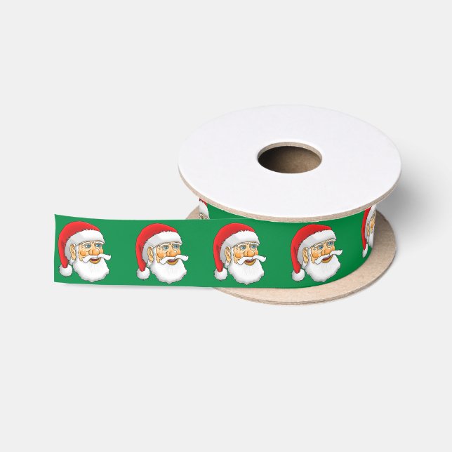 Ruban En Satin Père Noël (Bobine)