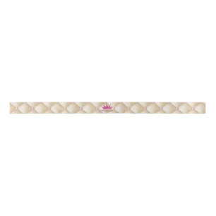 Ruban En Satin Perles Chic Charmantes ,Tiare, Princesse,Pailleté
