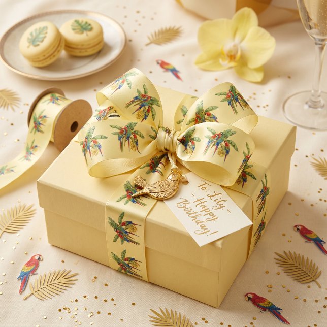 Ruban En Satin Perroquet (Créateur téléchargé)