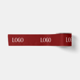 Ruban En Satin Personnalisé Votre Propre Logo Moderne Minimaliste