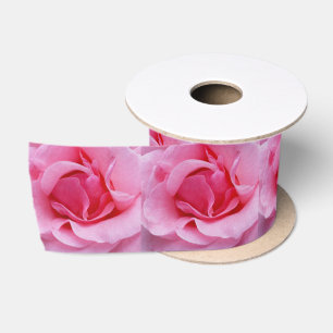 Ruban En Satin Pétales de rose rose