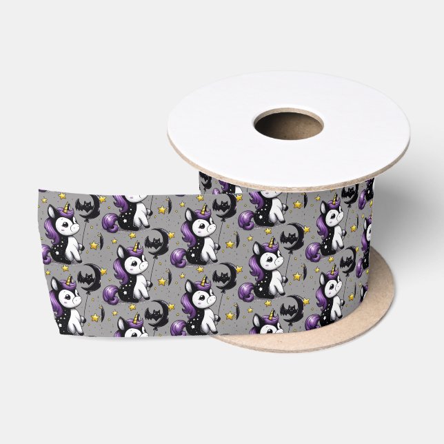 Ruban En Satin Petite Licorne (Bobine)