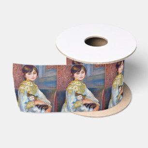Ruban En Satin Pierre-Auguste Renoir - Enfant au chat