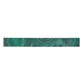Ruban En Satin Pierre de Malachite verte