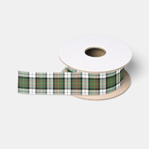 Ruban En Satin Plaid d'écossais de vert de tartan de robe de