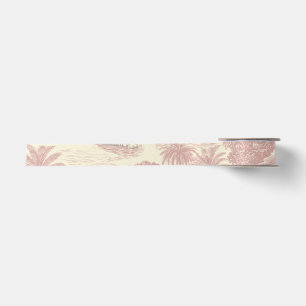 Ruban En Satin Planificateur Tropical de Motif de Toile de Jungle