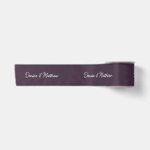 Plum de minuit de mariée et de chambre