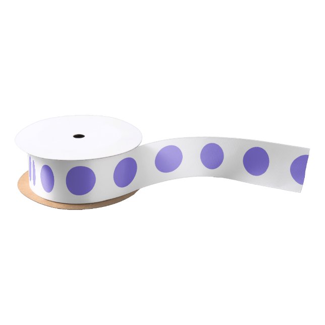 Ruban En Satin Pois périphériques (Bobine)