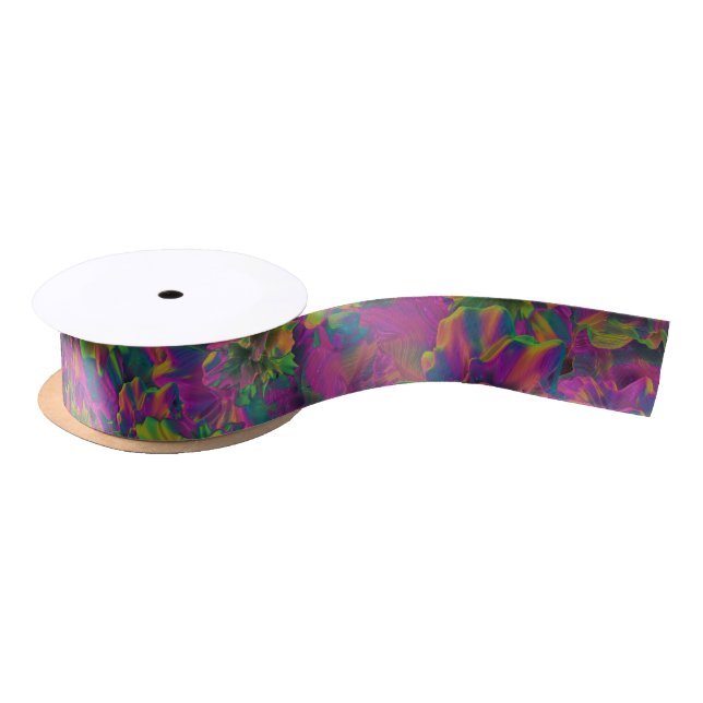 Ruban En Satin polymère tropical : (Bobine)