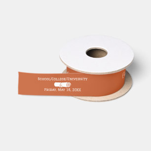 Ruban En Satin Pompon de chapeau de remise de diplôme personnalis