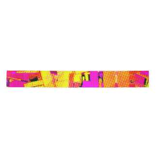 Ruban En Satin Pop Art Confetti