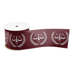 Ruban en satin pour cadeau d'avocat