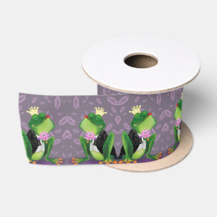 Ruban En Satin Prince de grenouille - Baiser