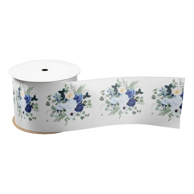 Ruban En Satin Ranunculus Anemone Hydrangea Rose arrière - plan b (Bobine)