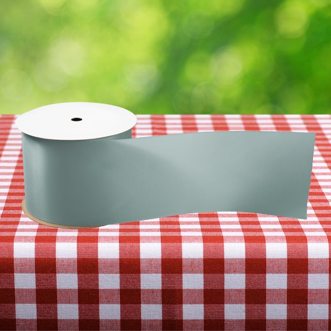 Ruban En Satin Renouveler la couleur bleue solide (Créateur téléchargé)