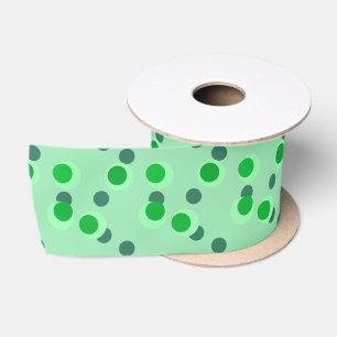 Ruban En Satin Rêve de menthe rétro spearmint du milieu du siècle