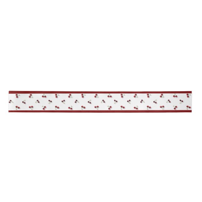 Ruban En Satin Ribbon cerise (Devant)