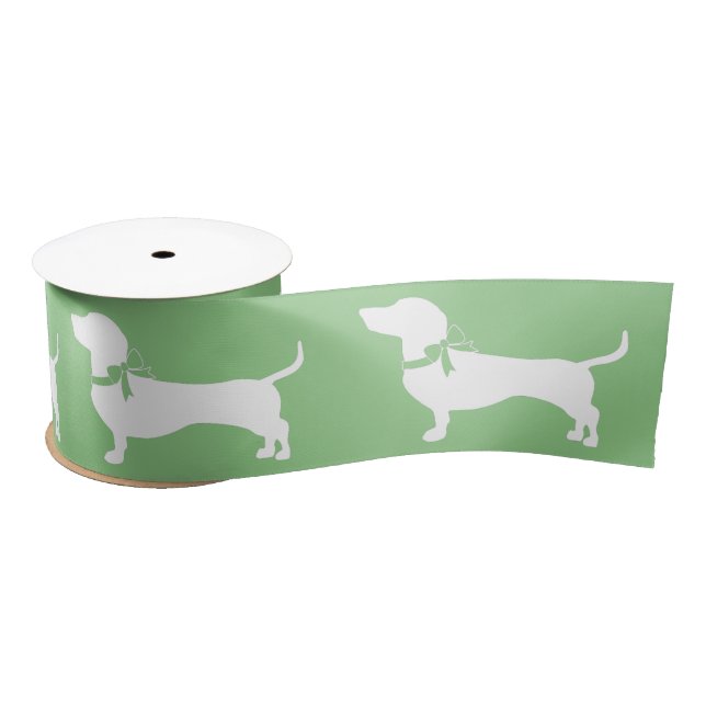 Ruban En Satin Ribbon de Chien de Chien de Chien de Chien de Chie (Bobine)