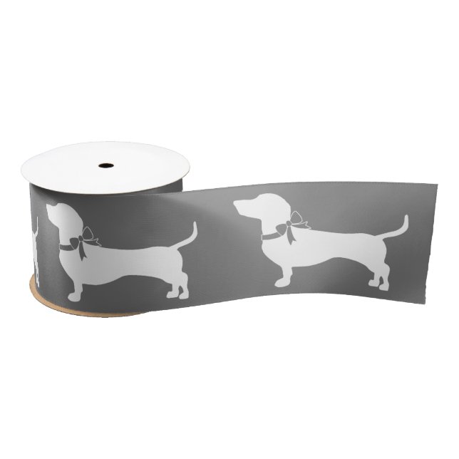 Ruban En Satin Ribbon de Chien de Chien de Chien de Chien de Chie (Bobine)
