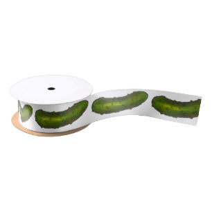 Ruban En Satin Ribbon de gigogne à collet vert