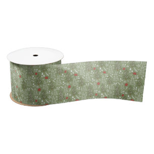 Ruban En Satin Ribbon de Noël Satin