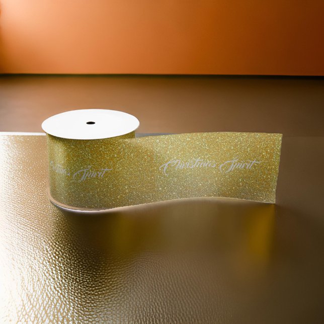 Ruban En Satin Ribbon de Noël Spirit Satin (Créateur téléchargé)