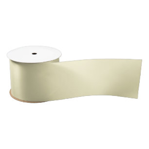 Ruban En Satin Ribbon large Satin au citron
