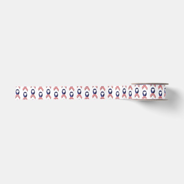 Ruban En Satin Ribbon USA (Devant)