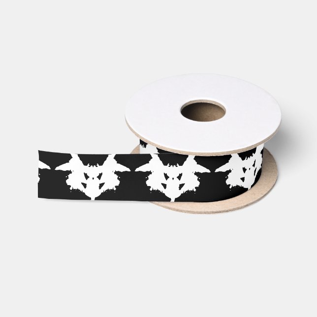 Ruban En Satin Rorschach Inkblot (Bobine)