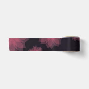 Ruban En Satin Rose, cool, tendance, abstraction de fleurs modern