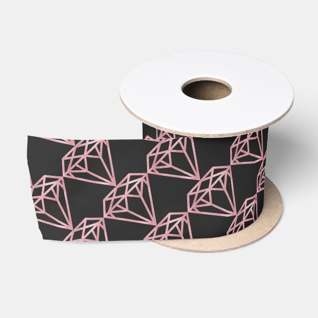 Ruban En Satin Rose Gold (Bobine)