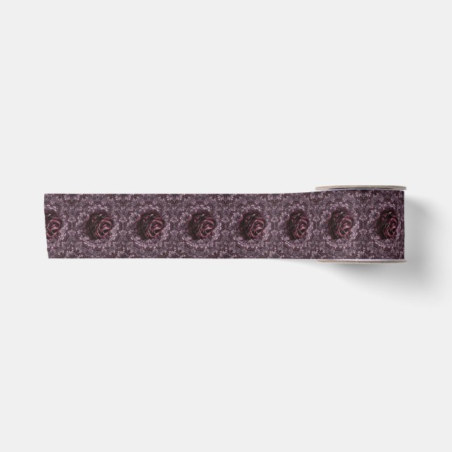 Ruban En Satin Rose Mandala (Devant)