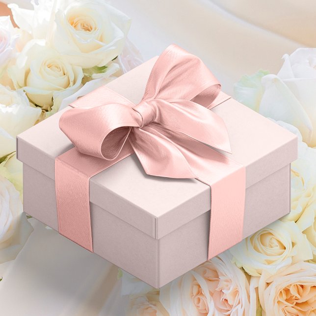 Ruban En Satin Rose Pâle Uni #FFCEC7 (Solid Pastel Pink #FFCEC7 Satin Ribbon)