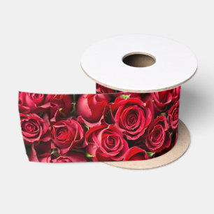 Ruban En Satin Roses rouges