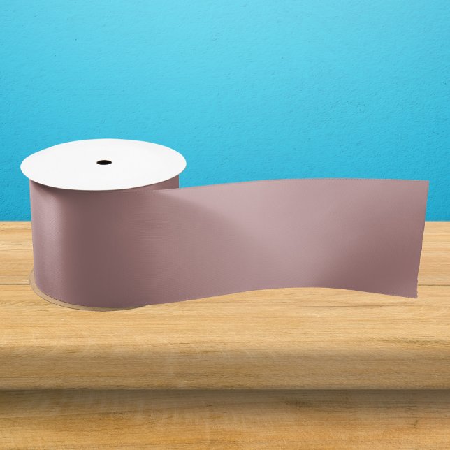 Ruban En Satin Rosy Brown couleur solide (Créateur téléchargé)