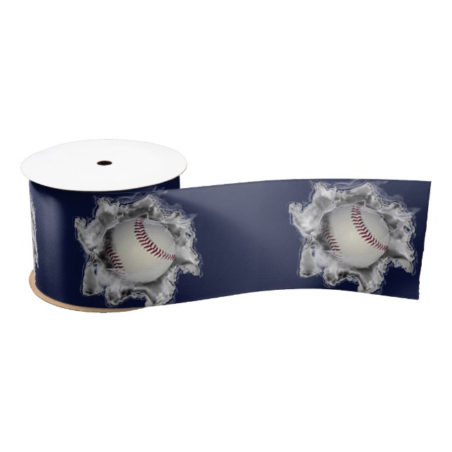 Ruban En Satin Ruban cadeau de baseball Satin (Bobine)