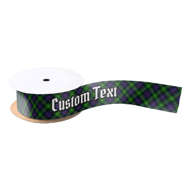 Ruban En Satin Ruban Clan Farquharson Tartan Satin (Bobine)