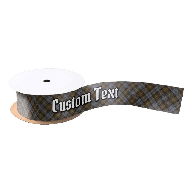 Ruban En Satin Ruban Clan Gordon Tartan Satin Patiné (Bobine)