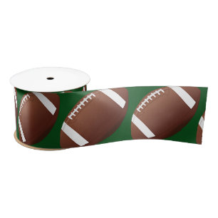 Ruban En Satin Ruban de conception de football
