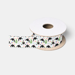 Ruban En Satin Ruban de satin Baleine Orque
