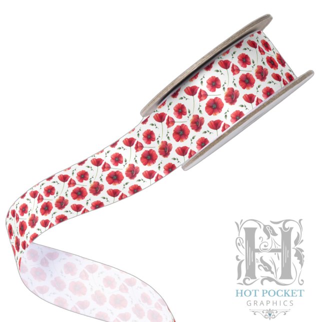 Ruban En Satin Ruban de satin coquelicot (Créateur téléchargé)