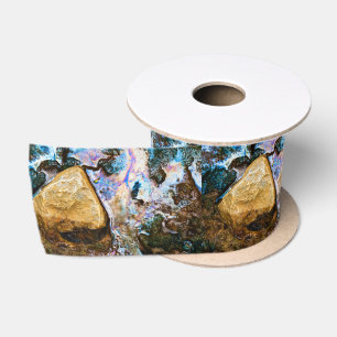 Ruban En Satin ruban de satin d'eau calme de nature abstraite