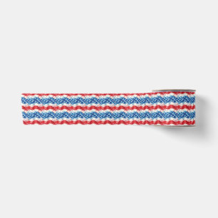 Ruban En Satin Ruban de satin patriotique USA pour artisanat