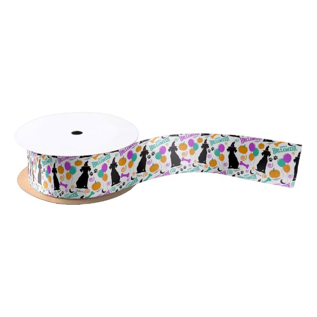 Ruban En Satin Ruban de satin pour chien Halloween (Bobine)