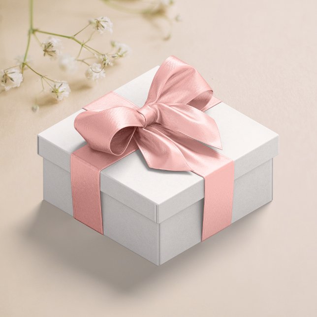 Ruban En Satin Ruban de satin rose pastel minimal #FBB5AE (Minimal Pastel Pink #FBB5AE Satin Ribbon)