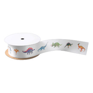 Ruban En Satin Ruban Dinosaures   Parti Popobell