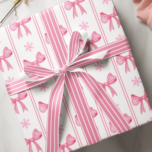 Ruban En Satin Ruban rose et blanc (Créateur téléchargé)