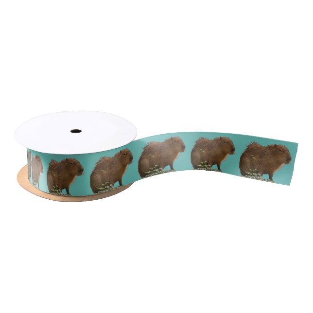 Ruban En Satin Ruban satin Capybara (Bobine)