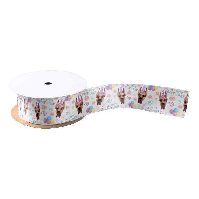 Ruban En Satin Ruban satin pour Grand Danois (Bobine)